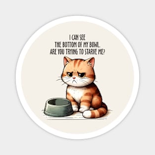 Funny Cat Quote Magnet